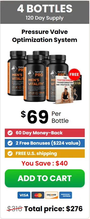 AlphaFuel Pro - 3 Bottle